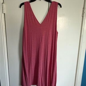 LOFT Pink Sleeveless Dress